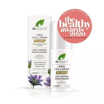 Интенсивно увлажняющая терапия против морщин с бакучиолом, 50 мл Dr.Organic, Dr Organic