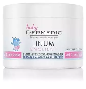 Интенсивно увлажняющее масло, 225 г Dermedic, Linum Baby Emollient