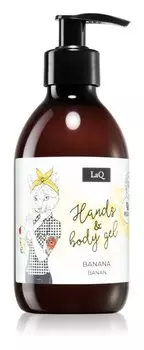 Интенсивно увлажняющий гель для душа для рук и тела LaQ Fruit Line Banana