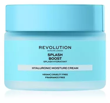 Интенсивно увлажняющий крем с гиалуроновой кислотой Revolution Skincare Boost Hyaluronic Acid Splash
