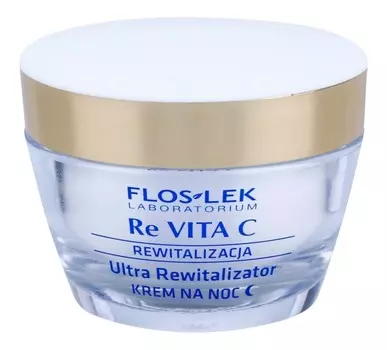 Интенсивно восстанавливающий ночной крем FlosLek Laboratorium Re Vita C 40+