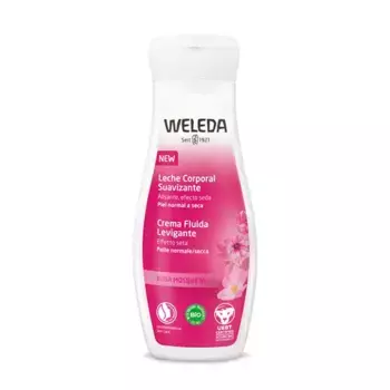 Интенсивное увлажнение, смягчает и разглаживает Leche Corporal Suavizante De Rosa Mosqueta Weleda, 200 ml