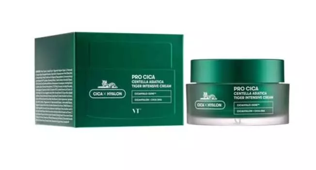 Интенсивный крем Pro Cica Centella Asiatica Tiger, 50 г Vt Cosmetics