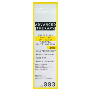 Интенсивный пилинг для лица мультикислотная терапия 20%, 30 мл Bielenda Advanced therapy