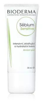 Интенсивный увлажняющий и успокаивающий крем для сухой и раздраженной кожи при лечении акне Bioderma Sbium Sensitive