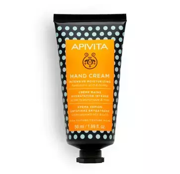 Интенсивный увлажняющий крем для рук с насыщенной текстурой Crema Manos Hidratacin Intensa Apivita, 50 ml