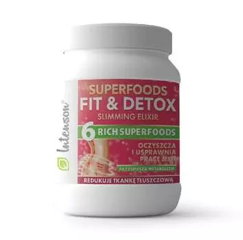 Intenson, Эликсир для фитнеса и детоксикации, 400 г