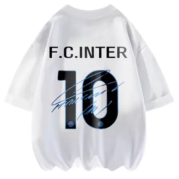 Inter Milan Football Club ФК Футболка унисекс Internazionale Milano, Темно-синий (подарочная темно-синяя футболка)