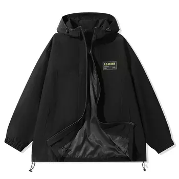 Inter Milan Football Club ФК Куртка унисекс Internazionale Milano, Армейский Зеленый