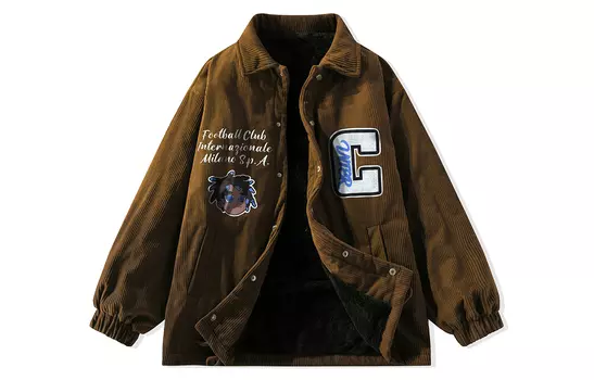 Inter Milan Football Club ФК Куртка унисекс Internazionale Milano, Хаки (весна и осень)