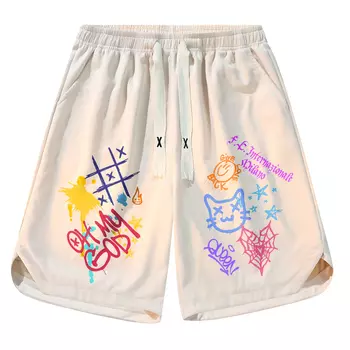 Inter Milan Football Club ФК Повседневные шорты унисекс Internazionale Milano, Черный