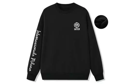 Inter Milan Football Club ФК Толстовка унисекс Internazionale Milano, Черный (весна и осень)