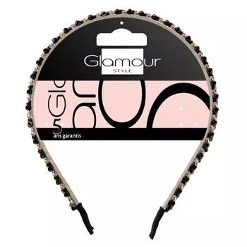 Inter-Vion, Ободок для волос с кристаллами в 2-х цветах