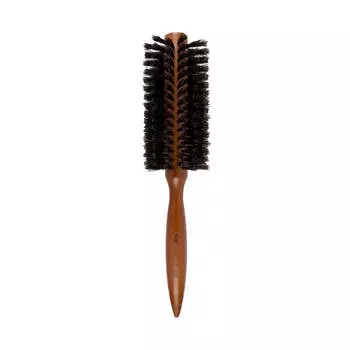 Inter Vion Щетка для укладки натуральных волос Wooden Line 50 мм