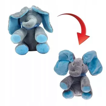 ИНТЕРАКТИВНЫЙ СЛОН СО ЗВУКОМ AKUKU YY199016 синий Skleplolki