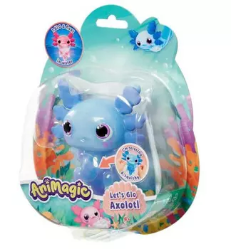 Интерактивная игрушка аксолотль Goliath Animagic, синяя Goliath Games