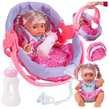 Интерактивная Кукла В Переноске, Которая Писает И Боится X35 elektrostator