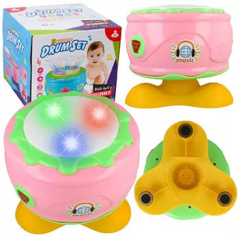 Интерактивное вращение барабанных инструментов Music Led U811R elektrostator