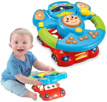 Интерактивный образовательный руль Auto Car Y305 elektrostator