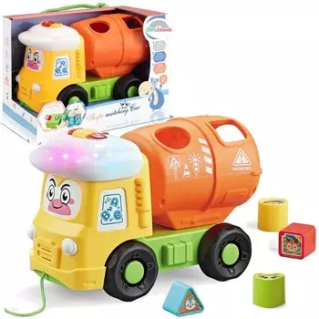 Интерактивный самосвал Auto Sorter Truck со звуками блоков Sferazabawek