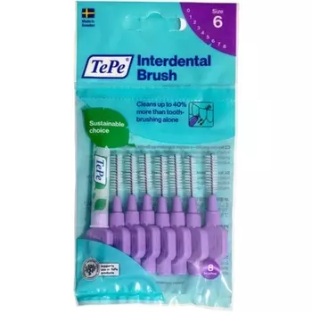 Интерфейсная щетка Tepe 8er 1,1 мм фиолетовая