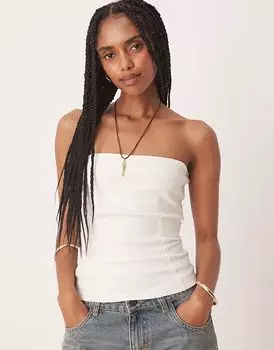 Интерлок-бандо ASOS DESIGN цвета кокосового молока