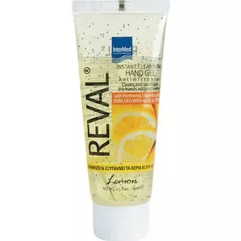 Intermed Plus Антисептический гель для рук Лимон 75 мл Reval