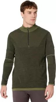 Intraknit Merino 250 Thermal, молния 1/4 Smartwool, цвет Winter Moss