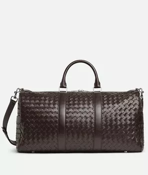 Intrecciato дорожная сумка Bottega Veneta, карамельный