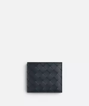 Intrecciato двойной кошелек с кошельком для монет Bottega Veneta