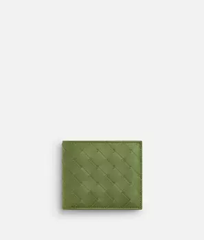 Intrecciato двойной кошелек с кошельком для монет Bottega Veneta