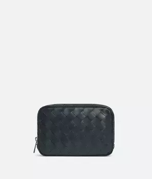 Intrecciato небольшой органайзер на молнии Bottega Veneta