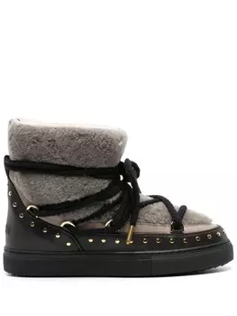 Inuikii ботинки на шнуровке, нейтральный цвет