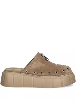 Inuikii Matilda замшевые мюли, коричневый