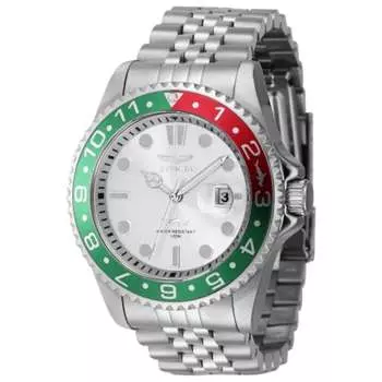 Invicta Мужские кварцевые часы Pro Diver 43 мм, серебряный