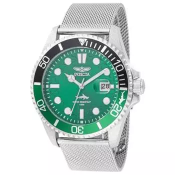 Invicta Мужские кварцевые часы Pro Diver 43 мм, зеленый