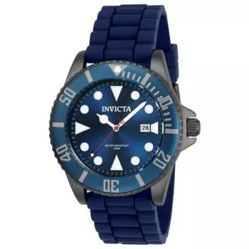 Invicta Мужские кварцевые часы Pro Diver 44 мм, серебряный