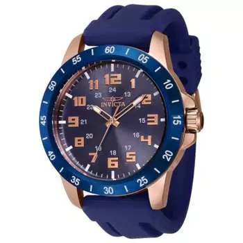 Invicta Мужские кварцевые часы Pro Diver 45 мм, золотой/черный
