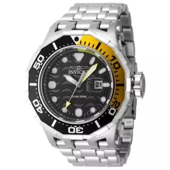 Invicta Мужские кварцевые часы Pro Diver 52 мм, серебряный