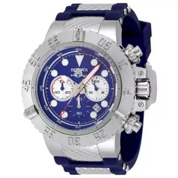 Invicta Мужские кварцевые часы Subaqua 50 мм, синий