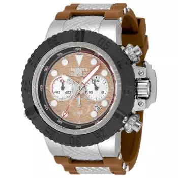 Invicta Мужские кварцевые часы Subaqua 50 мм, серебряный