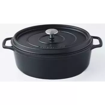 INVICTA Овальная кастрюля - 31 см - Черный - Все источники тепла, включая индукцию