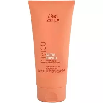 Invigo Nutri-Enrich Согревающая экспресс-маска с экстрактом миндаля и абрикоса 150 мл, Wella