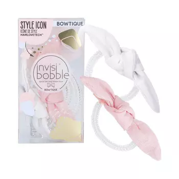 Invisibobble, Bowtique, Набор резинок для волос с леммингами северного бриза, 2 шт