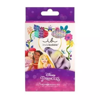 Invisibobble, Disney The Princesses, Резинки для волос, 7 шт