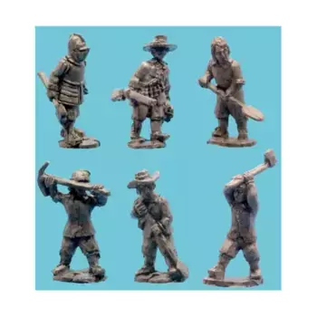 Инженеры и пионеры, Historical Miniatures - English Civil War (15mm)