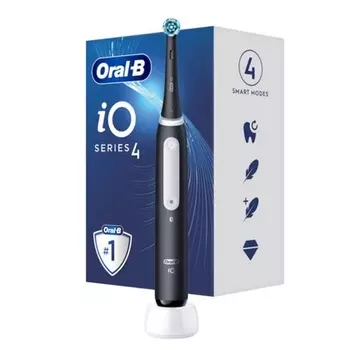 Io4Nblack Аккумуляторная электрическая зубная щетка Io4 N Black, Oral-B