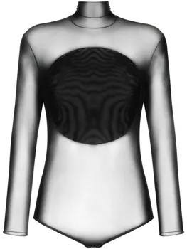 Ioana Ciolacu блузка с высоким воротником и длинными рукавами, черный