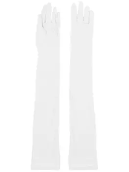 Ioana Ciolacu перчатки Sparkle, серебристый