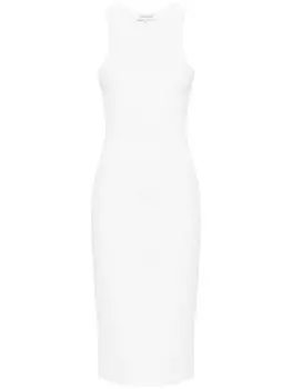 Ioana Ciolacu платье миди Dove, нейтральный цвет
